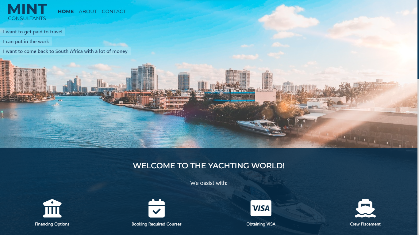 Mint Consultants Website